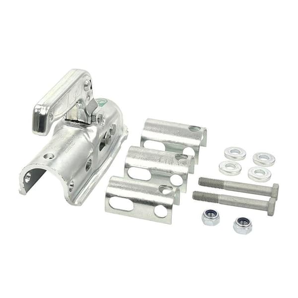 Kuglekobling stål rund 35-50mm bremset