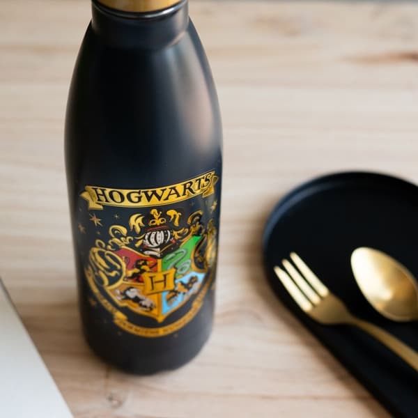 Hogwarts vandflaske i rustfrit stål, 500 ml kapacitet