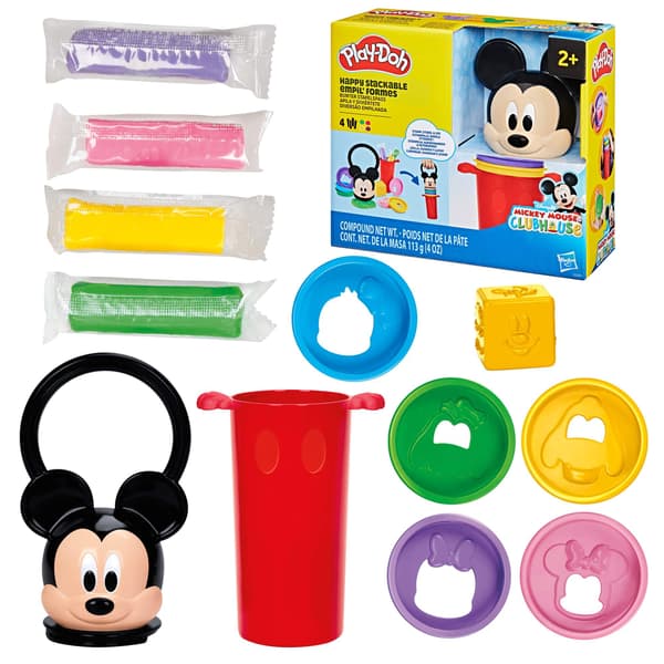 Disney Jr. Play-Doh Happy Stackables -leikkimuovi