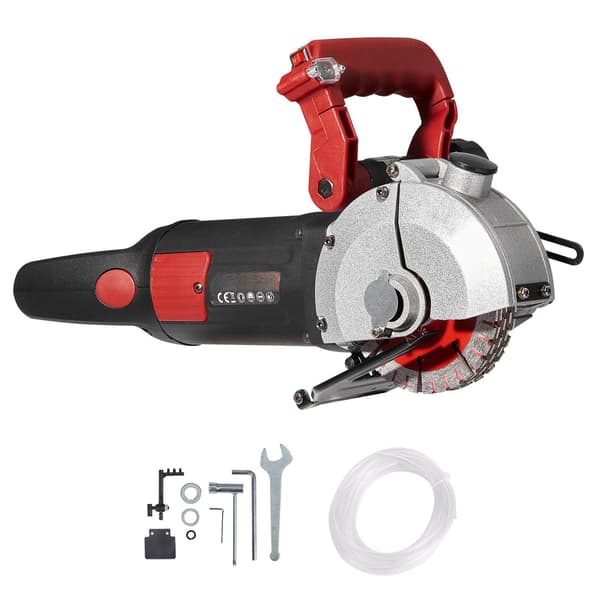 Elektrisk vægfræser 2500W, 34 mm dybde, laserguide