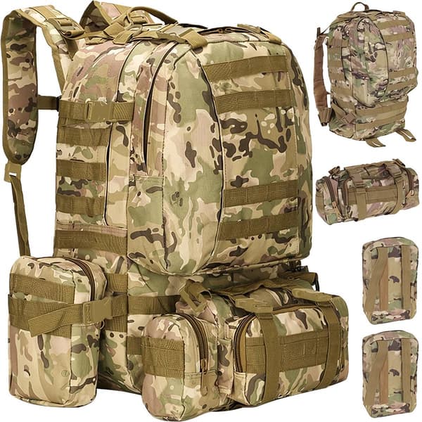HQ militær rygsæk