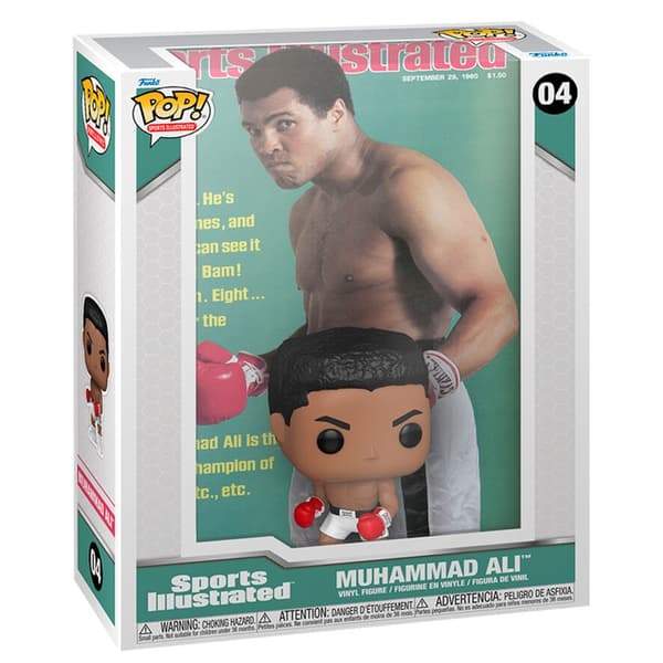 Muhammad Ali POP-figur - samlerobjekt vinyllegetøj, 4-tommer