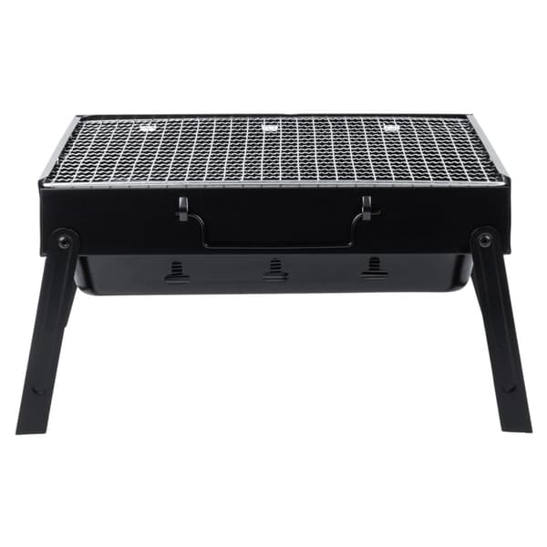 Bærbar kulgrill, foldbar kuffert 40x27,5x20 cm