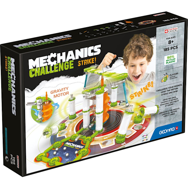 Geomag Mechanics Tävlingsutmaning 185 Delar