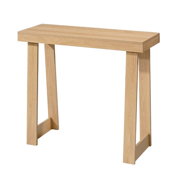 Smalt konsolbord, 91 x 30 cm, 2-lags hylde