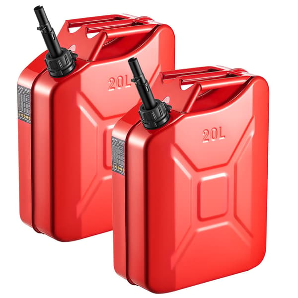 20L metalldunkset, pip, läckagesäker, 2-pack