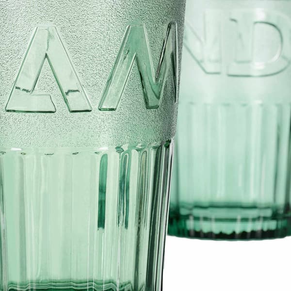 Sæt med 10 drikkeglas med hank