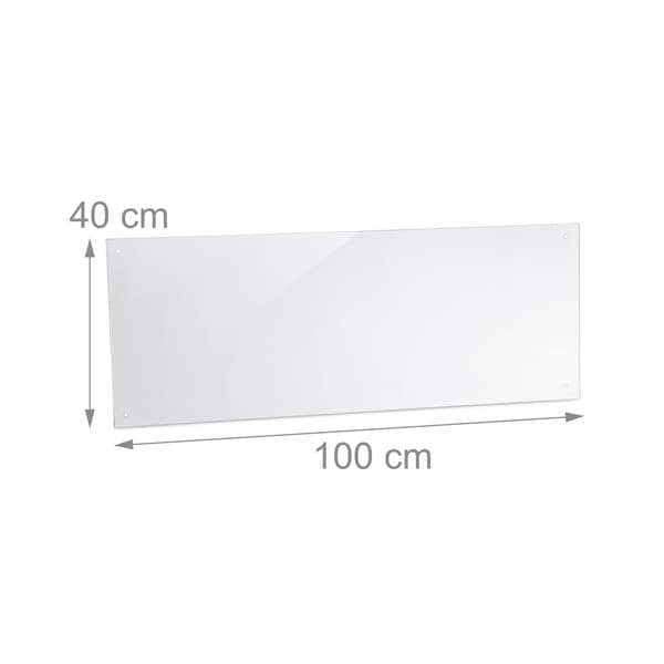 Stänkskydd för kök 100 cm