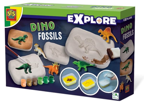 Ses Dino-fossiileja