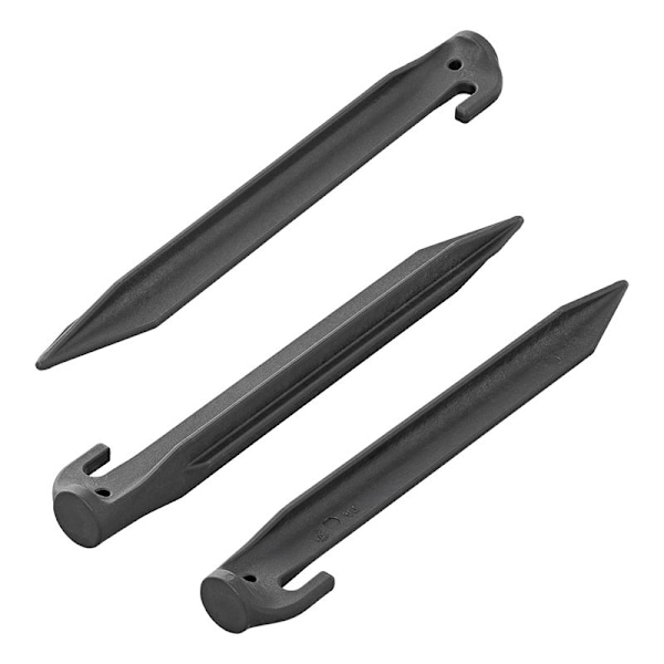 Telttatappi 22,5 cm nylon - 6 kappaleen sarja