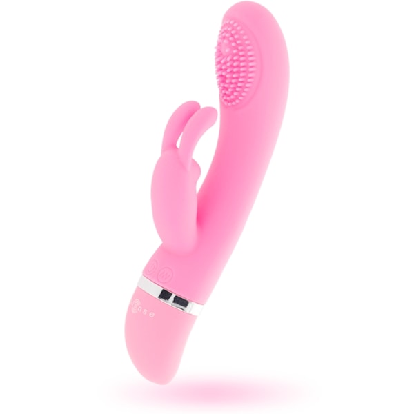 Intense - Susy Oscillerende Vibrator Silicon Rabbit Pink