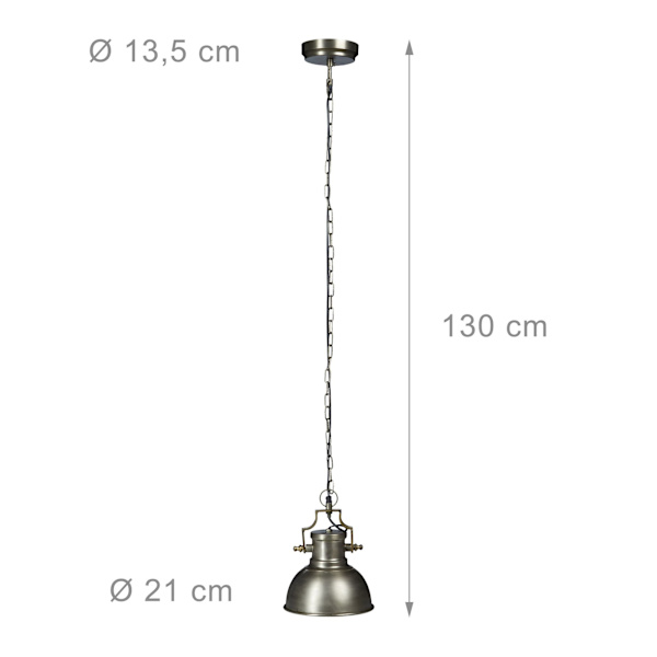 Pendel i industriel stil