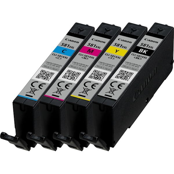 Canon CLI-581XXL - blækpatronpakke, 4 farver