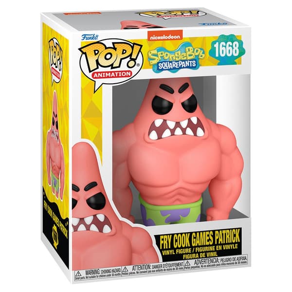SpongeBob SquarePants Fry Cook-spil med Patrick Character