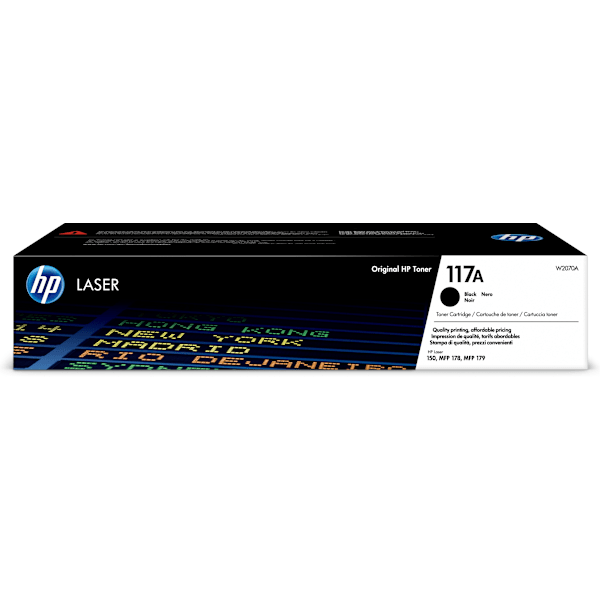 HP 117A - laser tonerpatron, sort