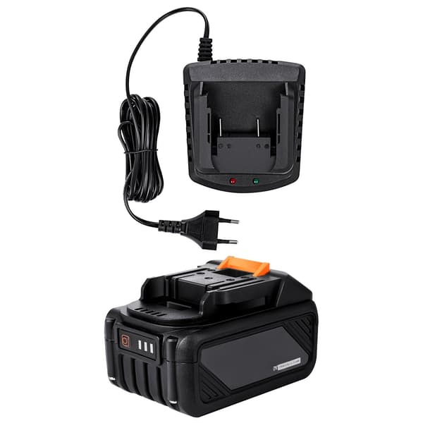20V batteri- och laddarsats, 4,0 Ah litiumjon, 220V