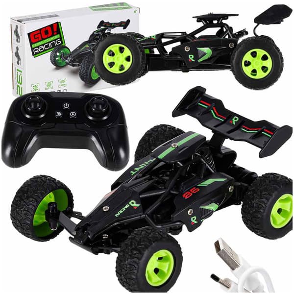 RC Terrängbil 1:32, 2,4 GHz, 15 km/h RTR