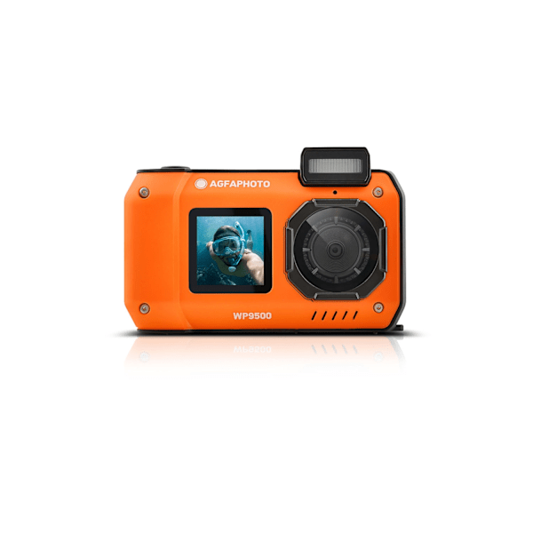 AGFAPHOTO-digitaalikamera WP9500 CMOS WP 24MP oranssi Full HD