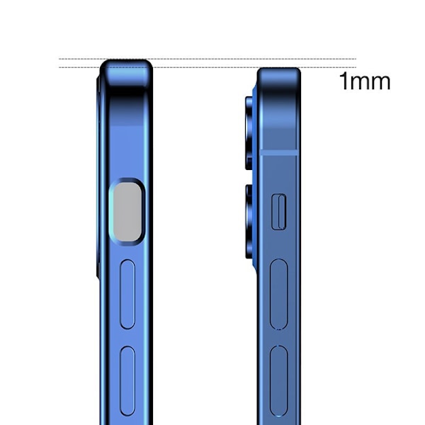Ultraohut läpinäkyvä kotelo iPhone 12 Pro Max läpinäkyvälle