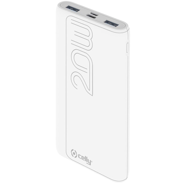 PowerBank PD 20W 10.000 mAh Hvid