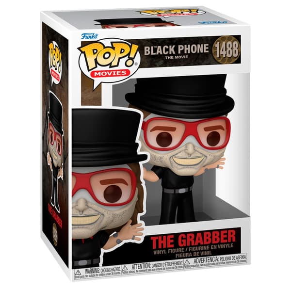 POP-figuuri Musta Puhelin Nappaaja
