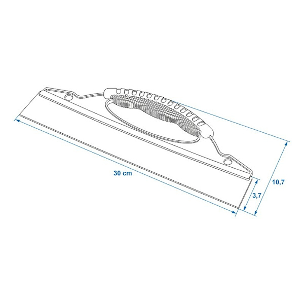 Viskerblad silicium 30 cm