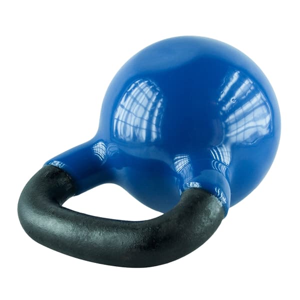 16 kg Støbejern Kettlebell – Blå