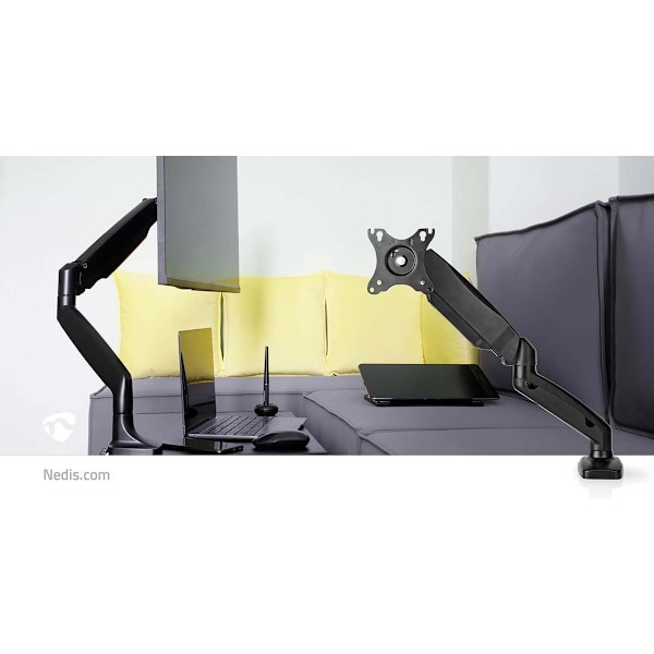 Monitorin Pöytäteline | Kaasujousi | 1 Näyttö(t) | 15 - 32 " | 75x75 / 100x100 | Täysin Säädettävä