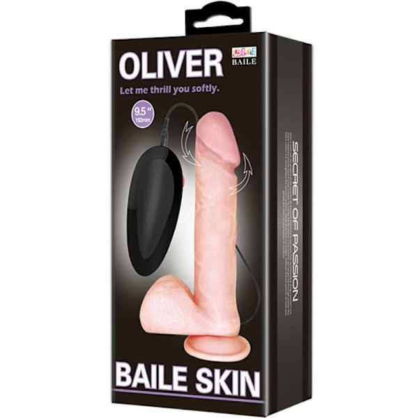 Baile - Oliver Realistinen vibraattori pyörivällä toiminnolla