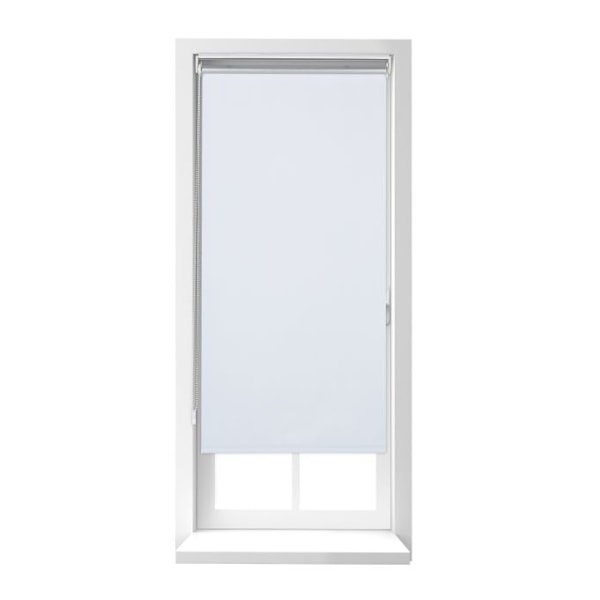 Vit termisk rullgardin 220 cm lång