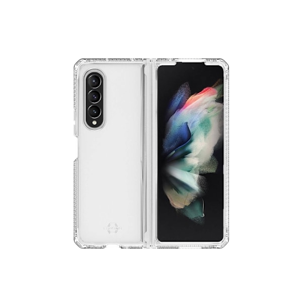 ITSKINS HYBRID//CLEAR?, Omslag, Samsung, Galaxy Z Fold3 5G, 19,3 cm (7.6"), Transparent