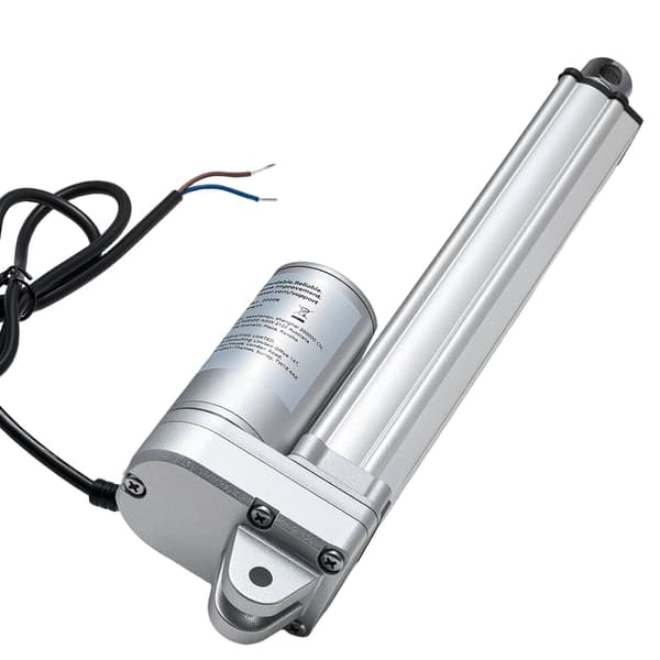 12V lineær aktuator, IP65, 20 cm slaglængde, 3000N beslag