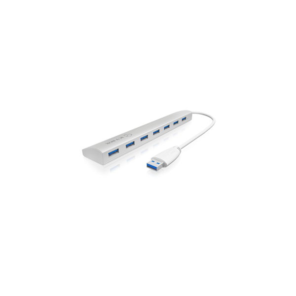 ICY BOX 7-Port USB 3.0 Hub med strømforsyning