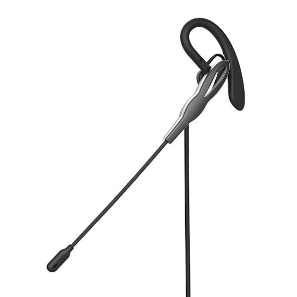 PC-headset | In-Ear | Mono | USB Type-A / USB Type-C™ | Fold-Away Mikrofon | Grå / Sort
