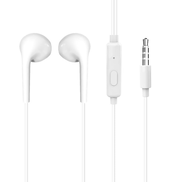 X10S headset trådbundna hörlurar minijack 3,5 mm vit