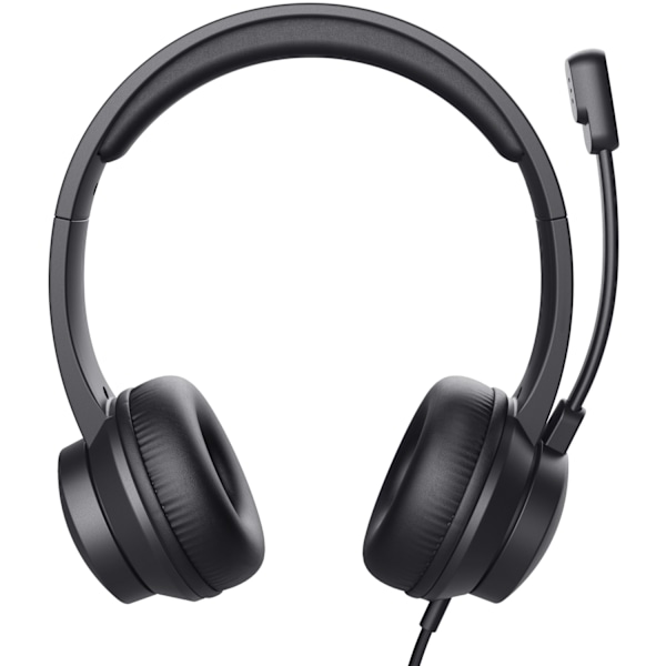 Ayda PC headset 3,5 mm sort