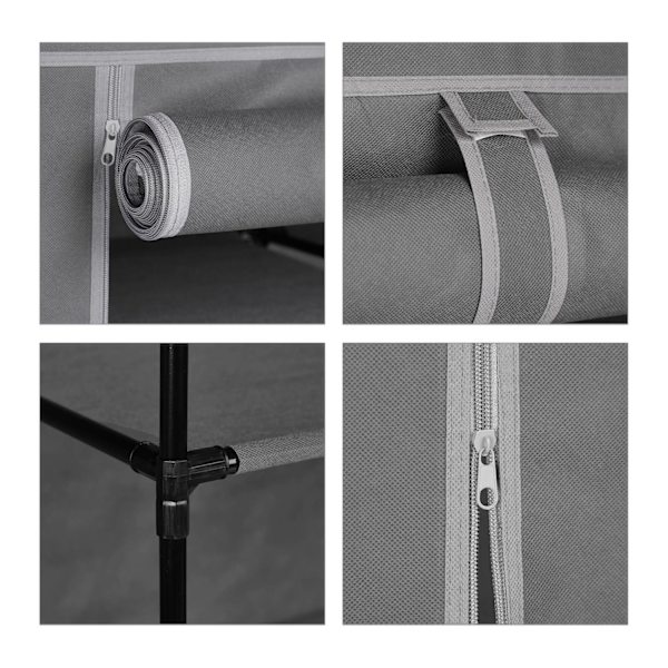 XXL stof garderobe
