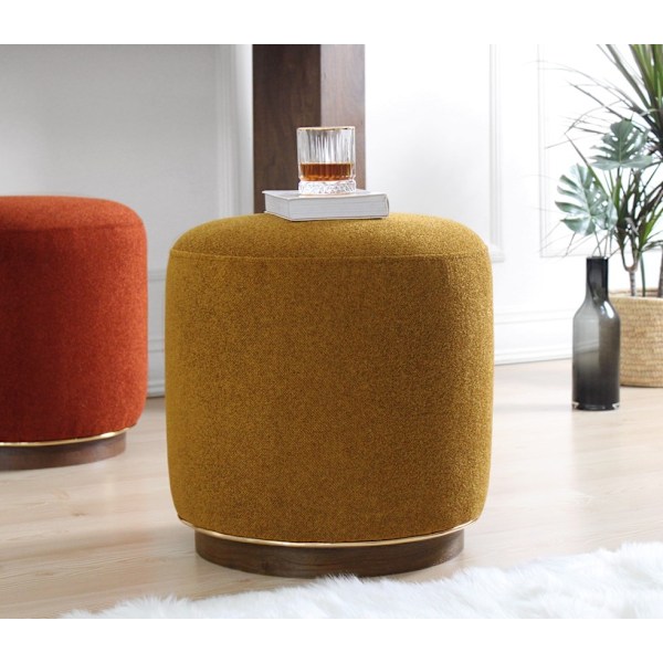 Pouffe Zeone - oliivinvihreä
