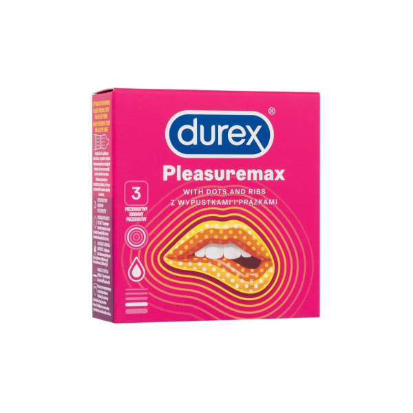 Durex - Pleasuremax - For Men, 3 pc