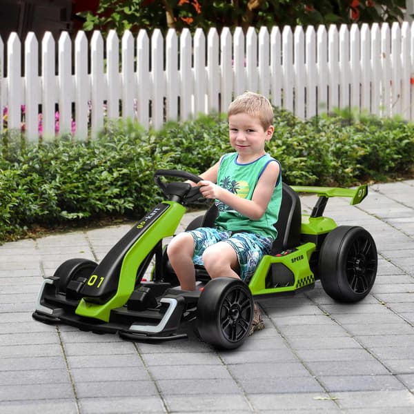 Elektrisk gokart til børn, 24V, drifttilstand, justerbart sæde