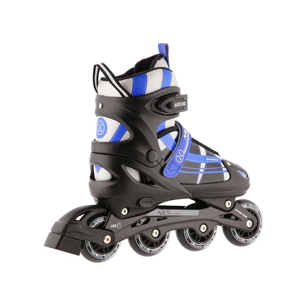 2-i-1 inline & skøjter, mørkeblå, størrelse M (35-38)