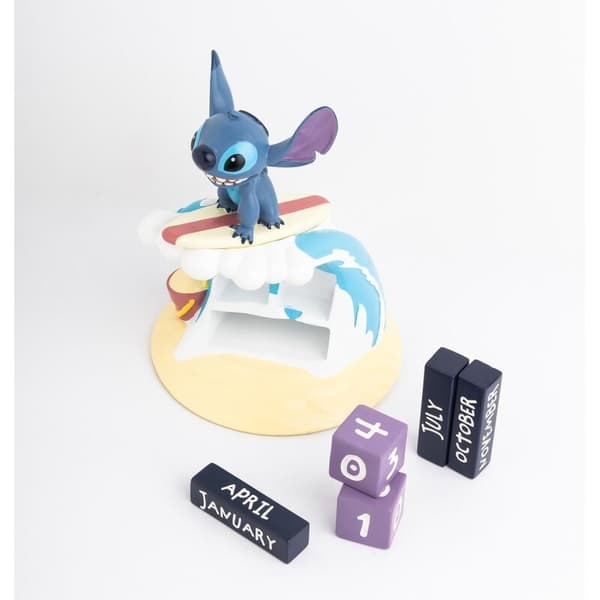 Stitch Surfer 3D evighetskalender för heminredning