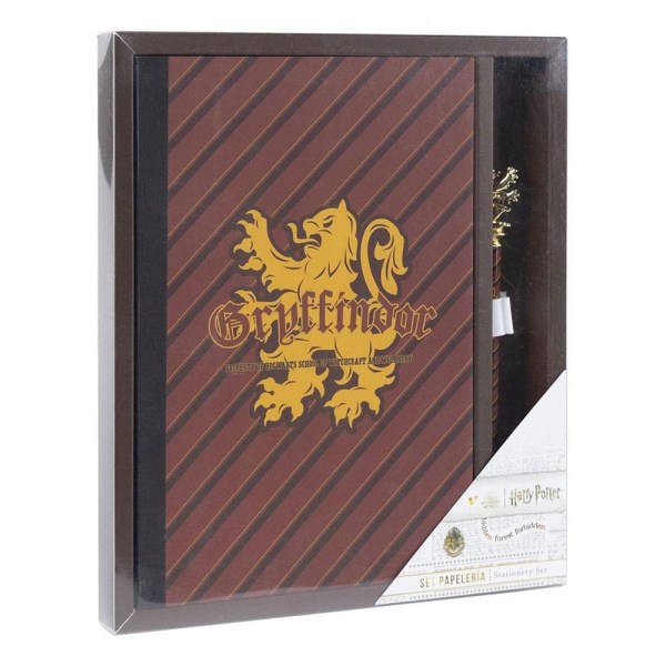 Harry Potter brevpappersset Hogwarts Gryffindor