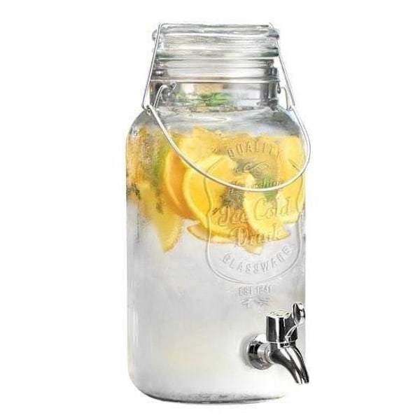 Täydellinen astia hanalla limonadille ja juomille