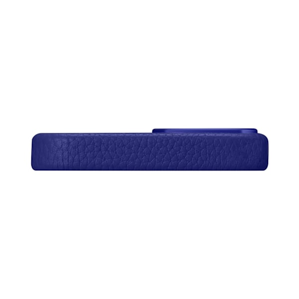 iPhone 14 Pro magnetisk læderetui med MagSafe Litchi Premium læderetui marineblå