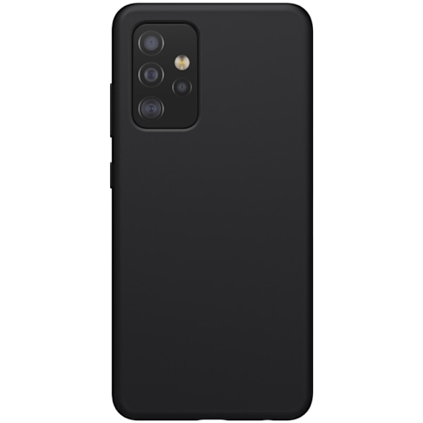 SiGN Liquid Silicone Cover för Samsung Galaxy A52 5G & A52s 5G - Svart
