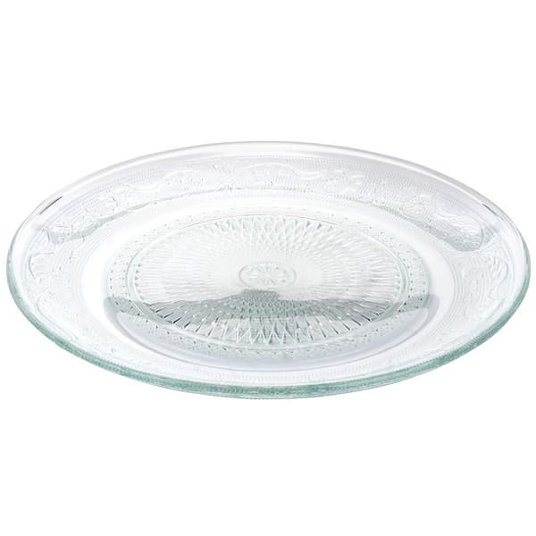 Middagstallrik glasfat 25 cm