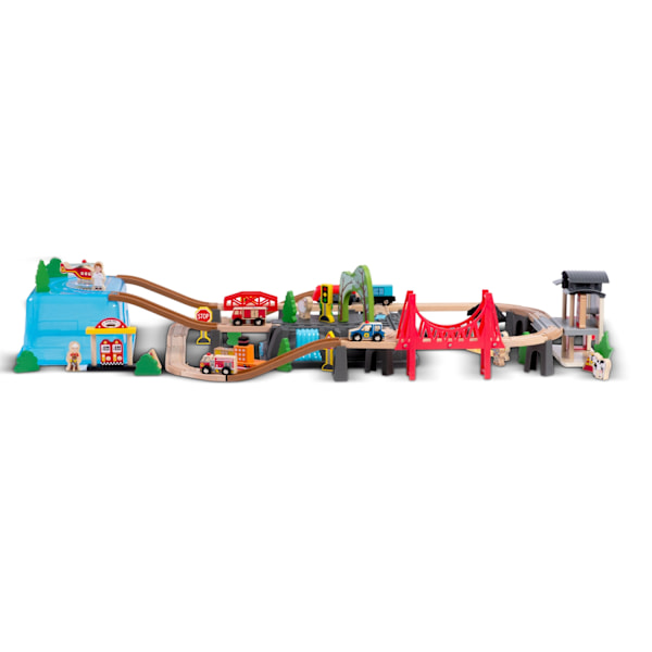 Bytog i træ 100 stk RK-879 Ricokids
