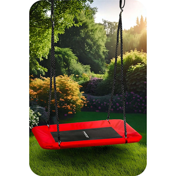 Rektangulär storkbo gunga Neo-Sport Swingo 110 x 70 cm