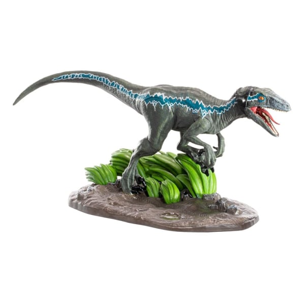 Jurassic Park Toyllectible Treasure Statue Velociraptor Blue Rap